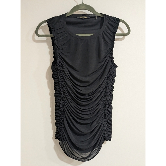 NEW Kobi Halperin Sariyah Shirred Sleeveless Top - Picture 2 of 7